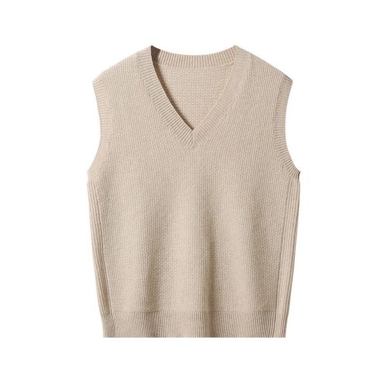 Fashion Sleeveless Warm Fleece Cashmere Vest for Men High Quality Casual – Sweater and 100% Cashmere price