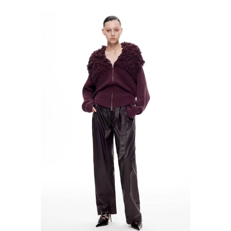 High Quality Customized Women Sweater Cardigan Coat Zipper Closure Sweater Big Turn-Over Collar – Sweater and Womens Pullover Sweater price|Founded in 1997,Layois a comprehensive group company integrating the import and export business, tra