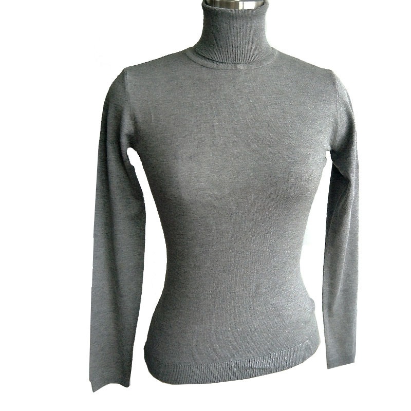 Ladies Basic Style Turtleneck Sweater Women Slim Fit Solid Pullover – Sweater and Ladies Sweater price
