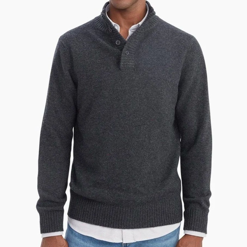 Most Popular Autumn Spring Merino-Wool Cashmere Blended Mens Pullover Jumper Sweater – Sweater and Cashmere price|M or L