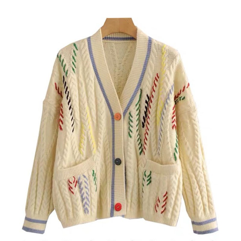 Special Design Ladies Coloured Lacing Cardigan – Sweater and Ladies Sweater price