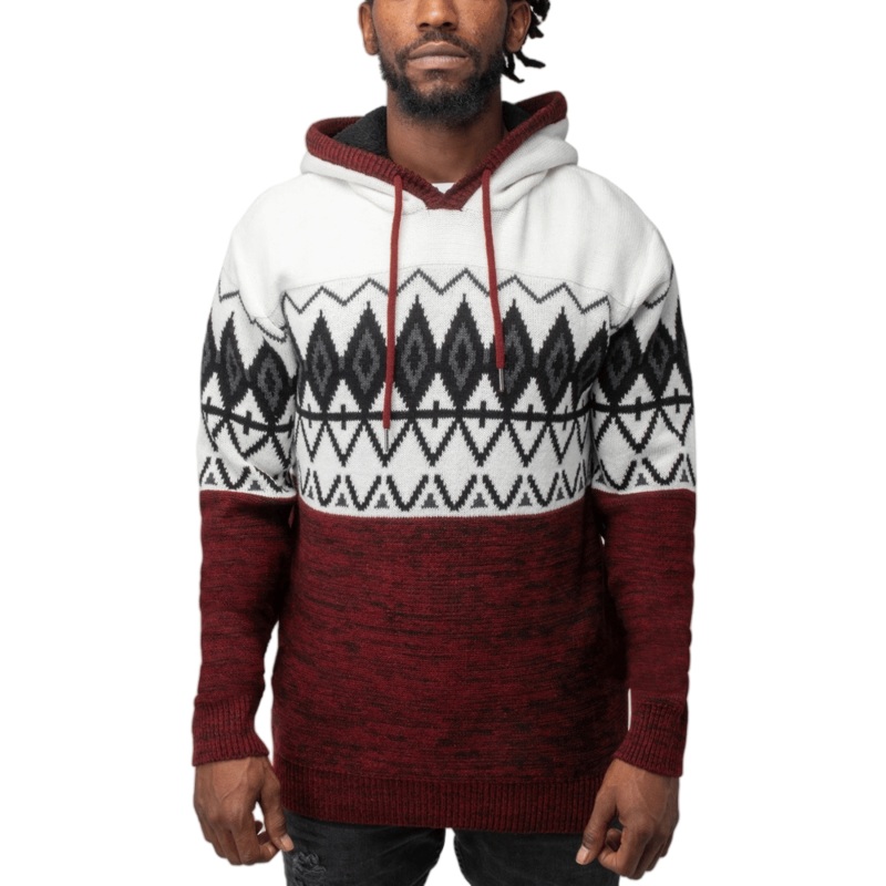 Stylish Jacquard Pullover Hoodies for Mens Fashion Wardrobe – Jacquard Men Sweater and Men Sweater Hoodie price