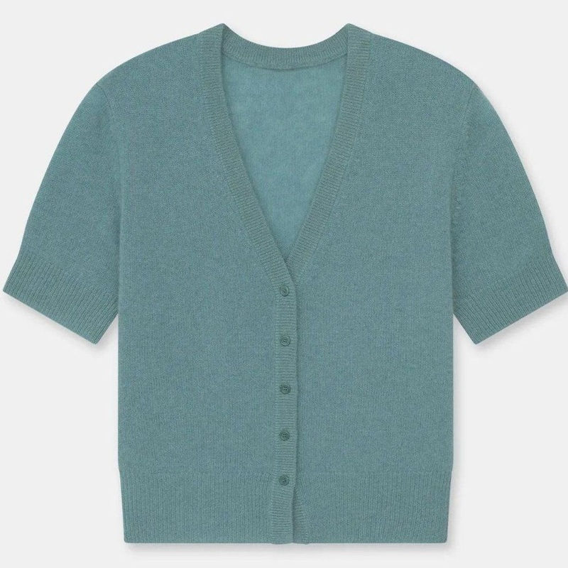 Summer Ladies Fashion Lightweight Half-Sleeve Womens Cropped Cashmere Cardigan Sweater – Sweater and Cardigan price