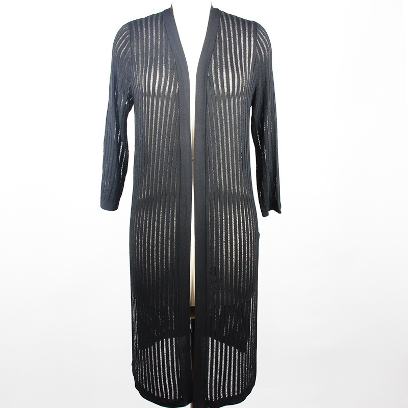 Upright Stripe Ladies Knitted Long Cardigan – Sweater and Ladies Sweater price