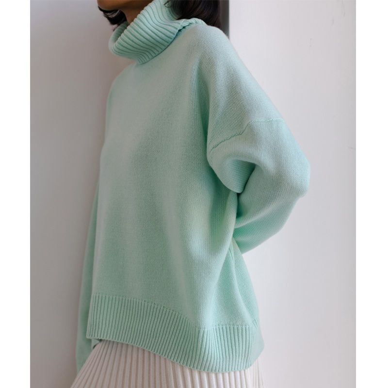 Women&rsquor; S Loose Fit Viscose Sweater, Multi-Colored Viscose High Neck Sweater  Soft & Stretchy for Effortless Styling – Loose Fit Sweater and High Neck Sweater price