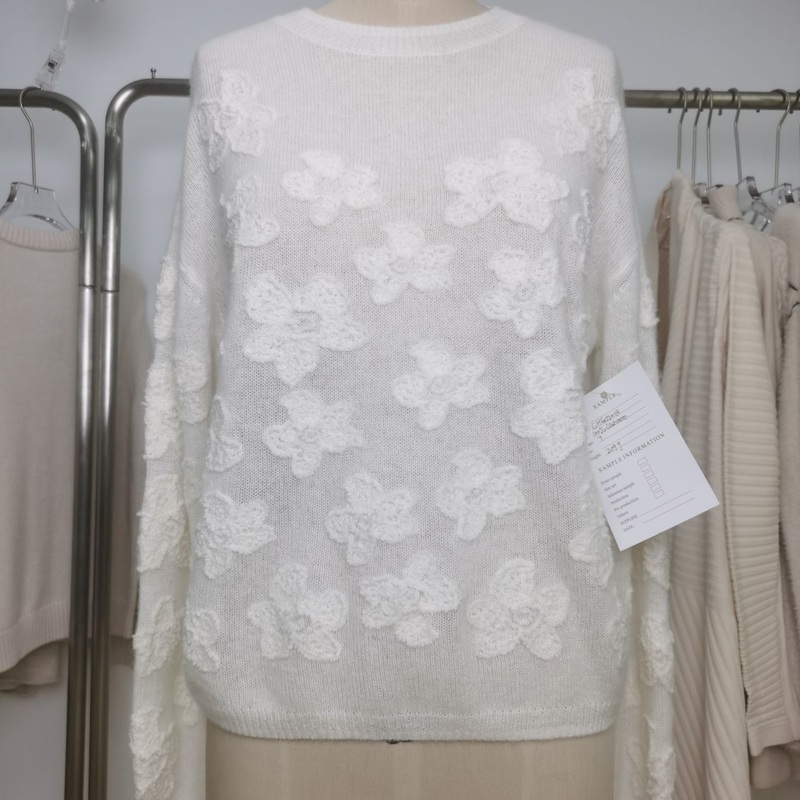 Womens 100% Cashmere Jumper Sweater Spring/Autumn/Winter White – Cashmere Sweater and Womens Sweater price