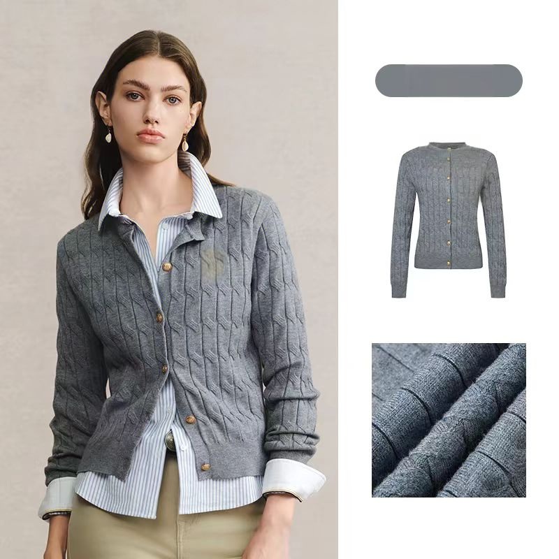 100%Cotton Cable Knit Cardigan Women Cable Cardigan – Women Cable Cardigan Sweater and Crew Neck Cardigan Sweater price