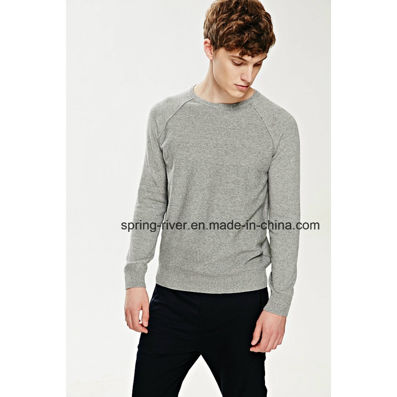 Custom Cotton Grey Pullover Knit Sweater for Men – Fashion Clothing and Sweater price