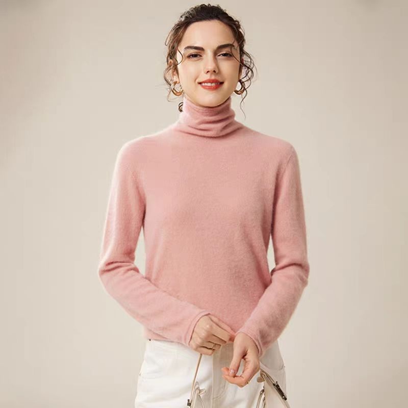 Custom Made Women Australian Merino Wool Long Sleeve Pullover Crew Neck Sweater – Women Sweater and Turtleneck Women Sweater price
