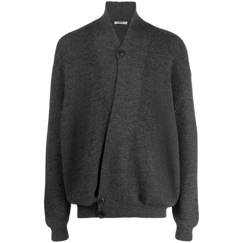 Stylish Gray Knit Cardigan Sweater with Button Closure for Men – Cardigan Men Sweater and Knit Cardigan Sweater price
