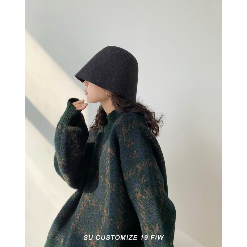 Autumn Clothes Womens New Pullover Sweater Coat Lantern Sleeve Round Neck Sweater – Ladies Sweater and Crochet Sweater price