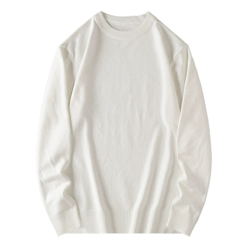 Custom OEM ODM Men Winter Sweater Crew Neck Pullover Loose Nylon Knitwear – Mens Knitted Sweaters and Knitwear Men price