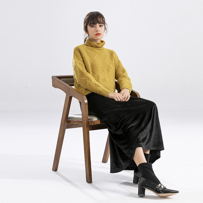 Stylish Women& Rsquor; S Thick Pullover Sweater Anti-Pilling Yarn Dye Design – Stylish Design and Thick Pullover Design price