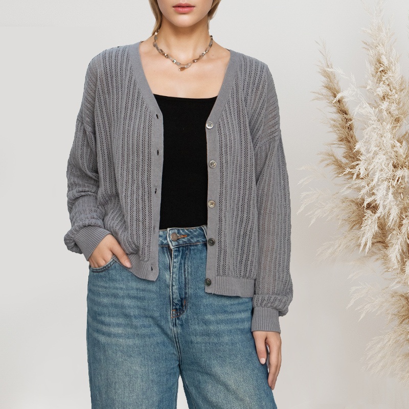 Wholesale Womens Cardigan Sweater Spring Button Sweater – Women Sweater and Bamboo Sweater price
