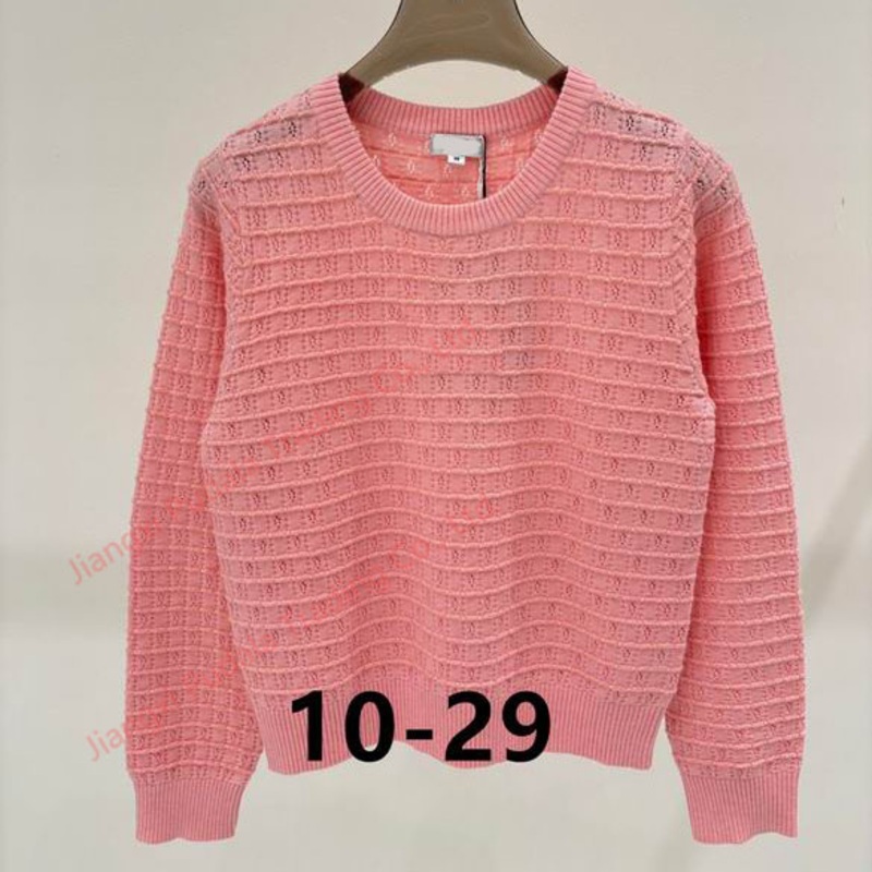 Womens Autumn Knitted Sweater with a Round Neck Hollow-out Design and a Sense of Style. – Sweater and 1: 1 Sweater price