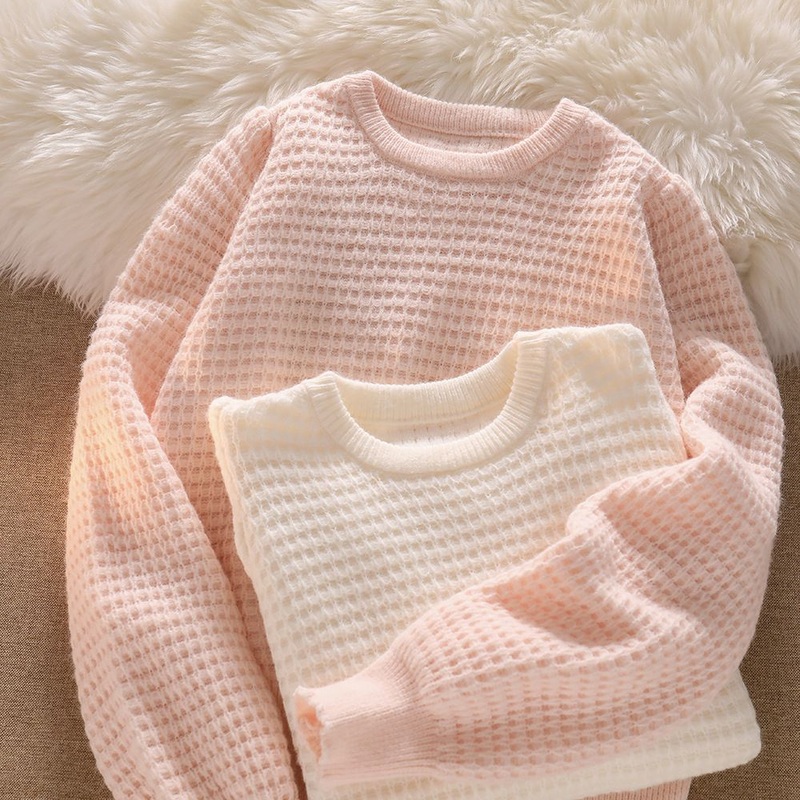 Womens Round Neck Pullover Sweater Loose Long Sleeve Sweater – Ladies Sweater and Crochet Sweater price
