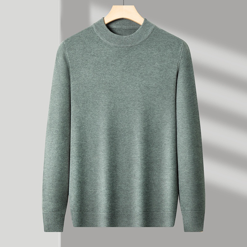2025 Spring/Autumn Mens Mock Neck Wool Sweater Lightweight Business Casual Knitwear with OEM Service (Factory Direct) – Wholesale Mock Neck Wool Sweater and Lightweight Mens Office Knitwear price|Shanghai, China