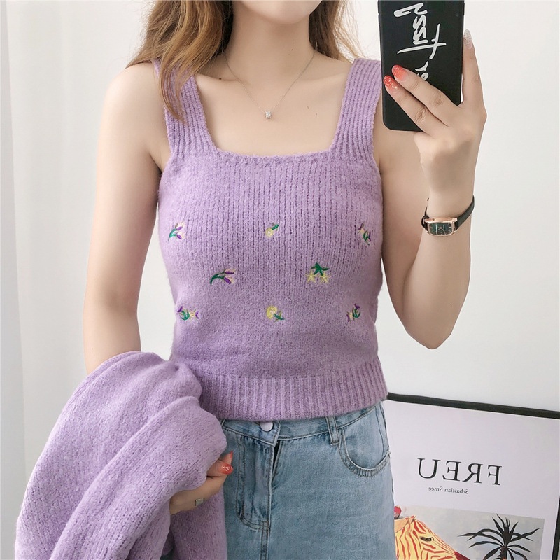 Factory Custom Autumn Short New Fashion Embroidered Flower Cardigan Sweater for Woman – New Fashion Embroidered Flower Cardigan Sweater and Women Cardigan price
