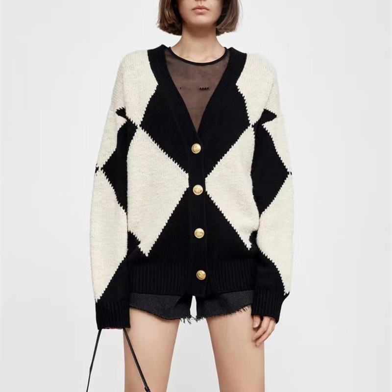 Basic Customization Designer Winter Women Ladies Knitted Sweater Coat Cardigan – Sweaters Women Tops and Cardigan Sweater Coat price