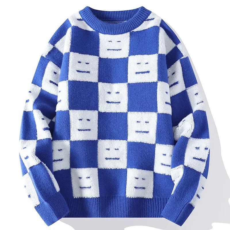 Custom Christmas Pullover Sweater Winter Men Knitted Polyester Acrylic Sweater – Sweater and Jacquard Sweater price