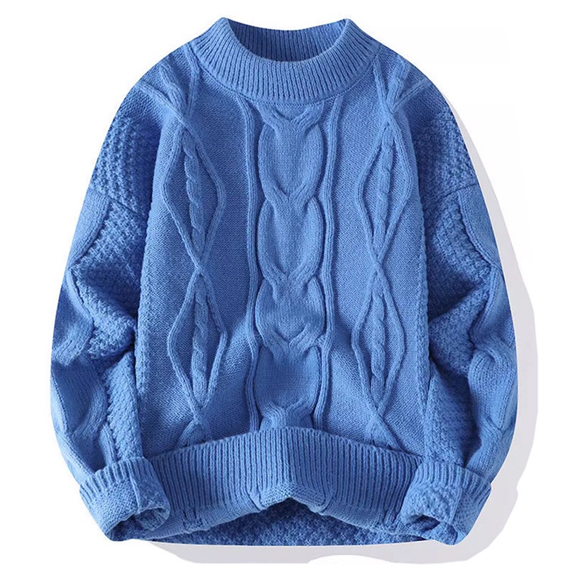Custom Jacquard Crew Neck Pullover Sweaters for Adults – Unisex Design – Knit Sweater and Unisex Sweater price