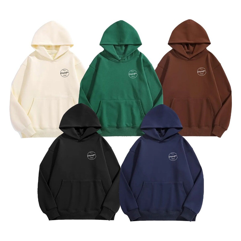 Pullover Hoody Unisex Luxury French Terry Embroidered Sportswear Casual OEM Gym Bulk Solid Custom Oversized Hoodie – Mens Heavyweight Hoodie and Custom Hoodies price