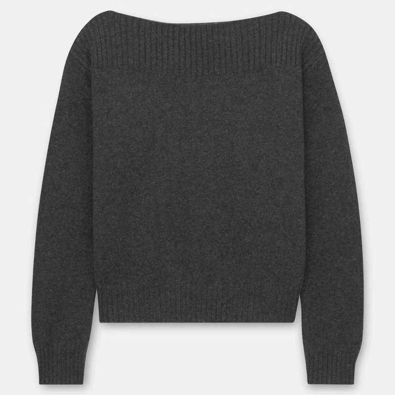 100% Cashmere Knitted Women Fashion Boat-Neck 7gg Pullover Sweater Jumper – Sweater and Cashmere price