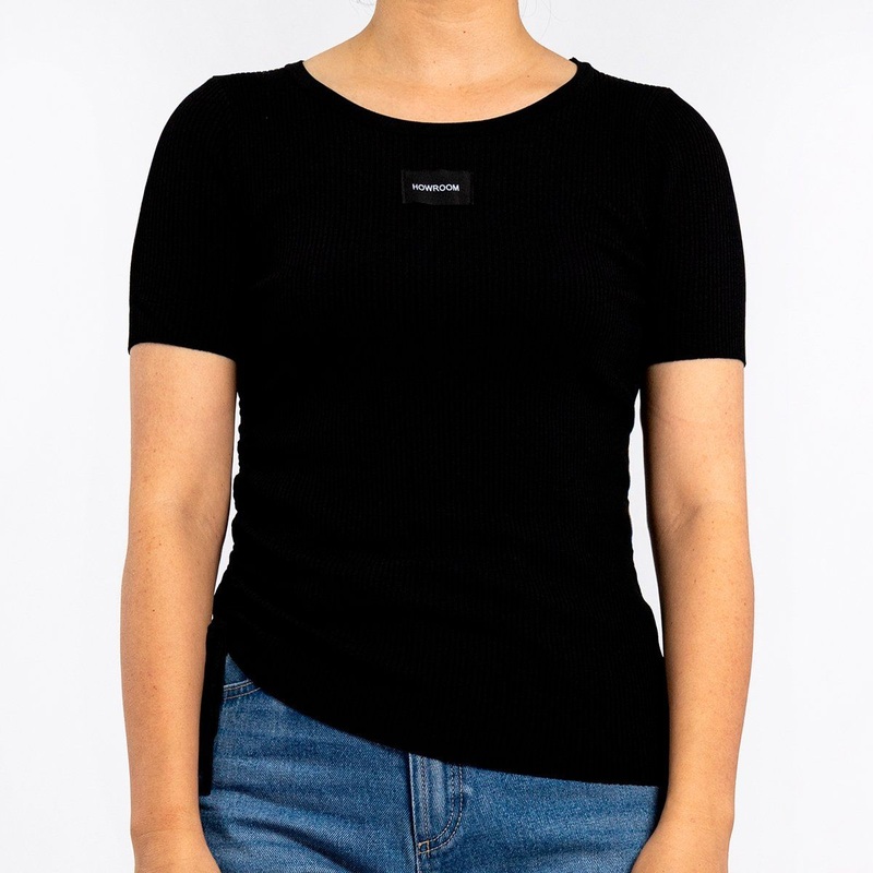 2023 Round Neck Section Short Sleeve Crop Tops Pullover Summer Women Shirts – Summer Shirts and Women Cotton Shirts price