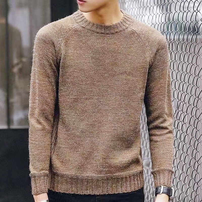 3 Color Mens Knit Sweater – Round Neck and Knit Sweater price