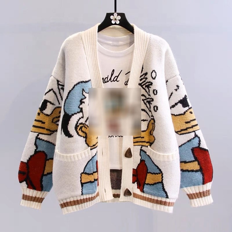 Custom Logo Clothing Manufacturers Animal Jacquard Sweater High Quality Cartoon Cardigan Womens Oversized Sweater – Womens Sweaters and Fashion Sweater price|<span><span><span><span><span><span><span><span><span><span><span><span><span><span><span><