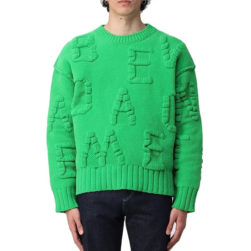 Custom Logo OEM & ODM Men Embossing Sweater Pullover Knitwear Long Sleeve Knit Jumper Cotton Winter Men Custom Knitted Sweater – Pullover Sweater and Cardigan Sweater price|<span style="font-size:16px;"><span style="color:|222222;"><span style="border:0px