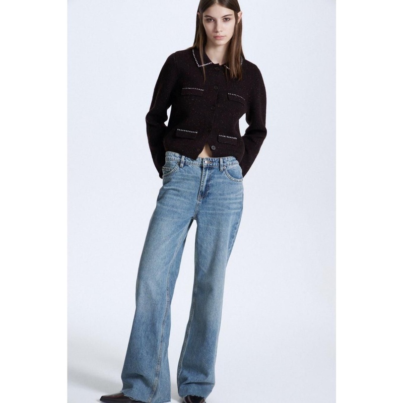 Customized High Quality Women Fashion Clothing Women Luxury Sweater Cardigan Coat with Dimond Stone Design Trim – Sweater and Womens Pullover Sweater price|Founded in 1997,Layois a comprehensive group company integrating the import and expo