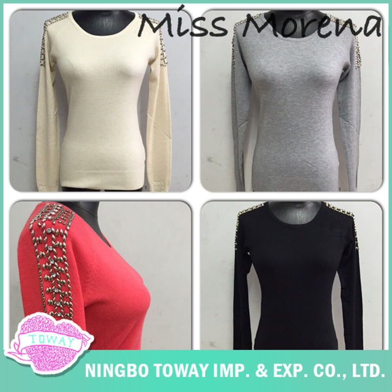 Knitwear Manufacturer Women Ladies Spring Grey Knitwear Clothing – Clothing and Knitwear Clothing price