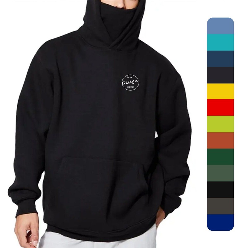 Men High Quality Embroidered Patch Fleece Solid Color 100%Cotton Pullover Hoody OEM Sportswear Bulk Ninja Fleece Hoodie – Mens Heavyweight Hoodie and Custom Hoodies price