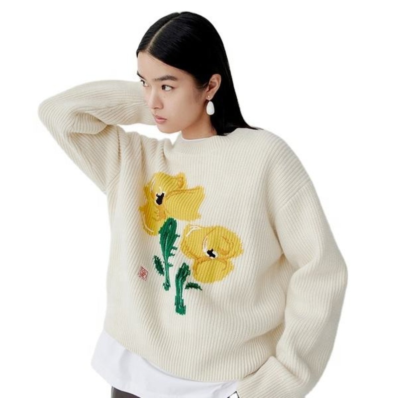 Stylish Embroidered Sweater for Fall and Winter Fashion – Fall Fashion Sweater and Winter Fashion Sweater price