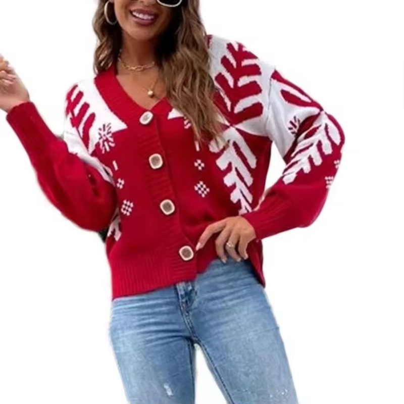 Ugly Christmas Cardigan Sweater New Year for Holidayoversized Xmas Funnywomens Sweater – Sweater and Halloween Sweater price