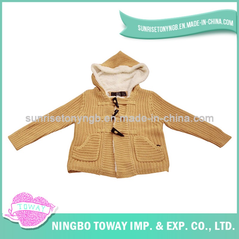 Winter Warm Children Apparel Knitting Cardigan Fleece Sweater for Kids – Fleece Sweater and Sweater for Kids price