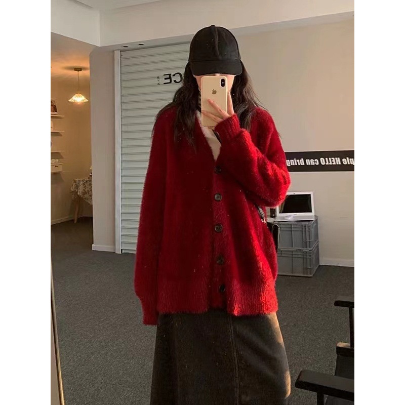 Womens Long-Sleeved Knitted Cardigan Hand-Crocheted Floral and Solid Pattern Casual Style for Spring and Autumn Cardigans – Long-Sleeved Knitted Cardigan and Women Cardigan Coat price