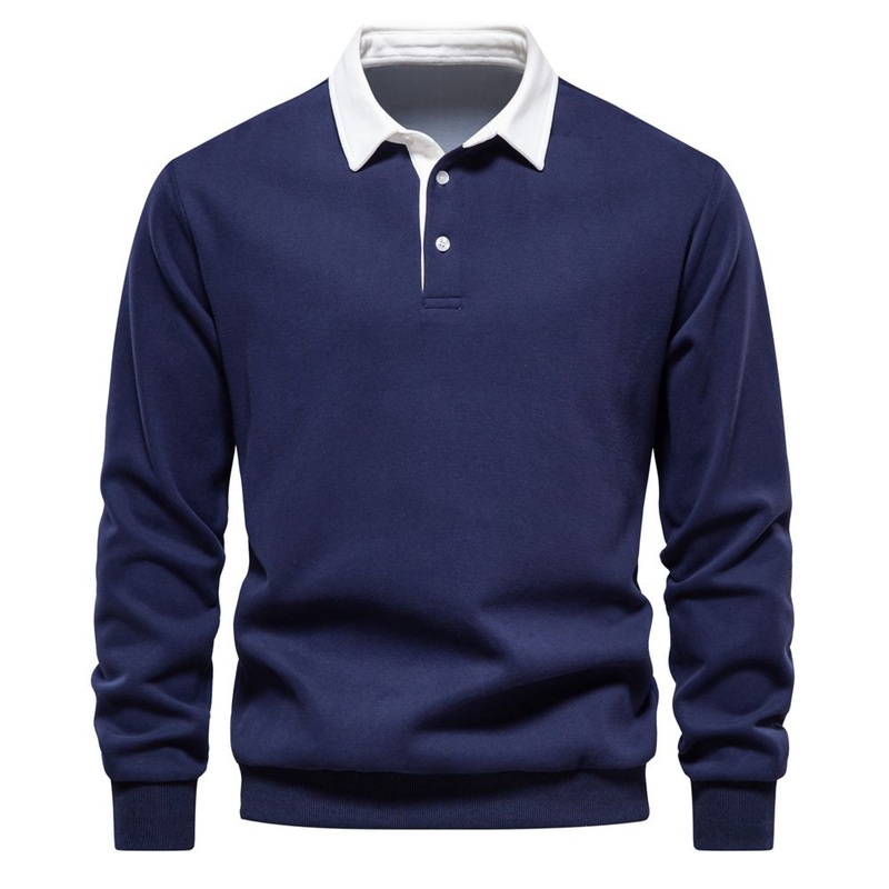 2023 Long Sleeve Polo Neck Sweater Trendy Casual Menswear – Pullover Sweater and Cardigan Sweater price|<span style="font-size:16px;"><span style="color:|222222;"><span style="border:0px;padding:0px;line-height:21px;">1 , All the material we used for our