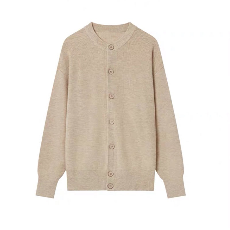 Base Colour 1/2 Cardigan Knitted Mens Crewneck Cardigan Loose Jumper – Sweater and Men Sweater price