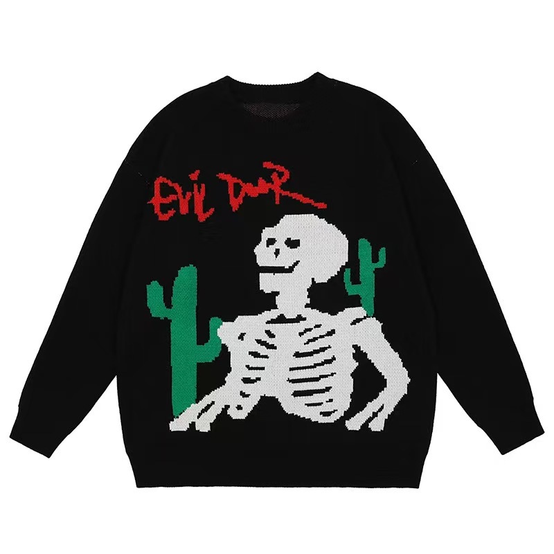 Custom Logo OEM Men Sweater Jacquard Pattern Crew Neck Knitwear Winter Cotton Men Casual Pullover Jumper Designer Custom Sweater – Knitted Sweater and Mens Sweater price|Shanghai, China