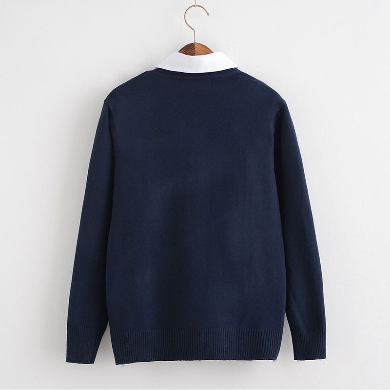 Fancy Hot Selling High Quality Fashion Custom Unsiex Navy Blue V Neck Cardigan Uniform – Unsiex Navy Blue V Neck Cardigan Uniform and Women Cardigan price