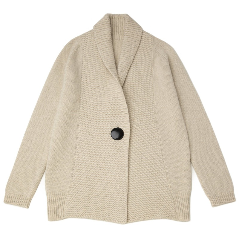 Luxury Pure Cashmere Sweater Knitting Women High End Buttoned Coat Knitwear Premium Cashmere Cardigan – Knitwear and Cashmere Sweater price