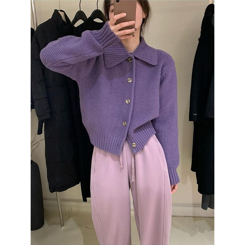 Nnr Custom Logo Oversized Knitted Embroidery Cardigan Ladies Fashion Knit Loose Women Sweater – Sweater and Women Sweater price