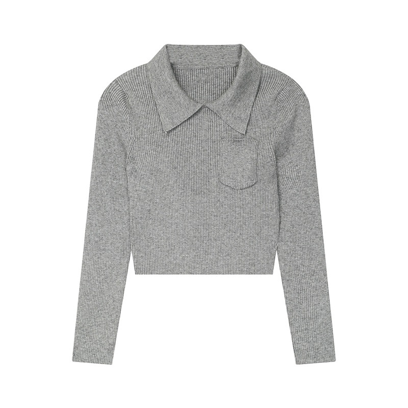 Sweater Wholesaler: Ladys Sweater with Big Collar – Ladys Sweater and Solid Dye Sweater price