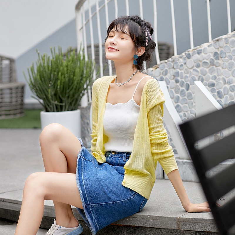 Wholesale Hot Sweaters for Women Oversized Knitted Sweater for Women Pullover V Neck Cardigan Knitwear – Thin Lightweight Deep V Neck Cardigan Knitwear and Women Cardigan price