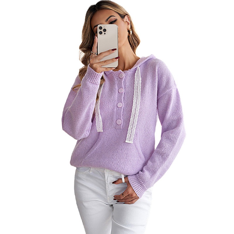 Winter Long Sleeve Loose Women Ladies Pullover Knit Coat Sweater – Women Winter Sweaters and Womens Casual Sweaters price