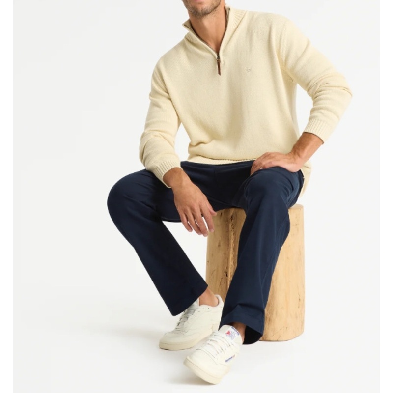 1/2 Zip Premium 100% Cotton Pullover Sweater, with Logo Embroidery – 1/2 Zip Sweater and Pullover Sweater price