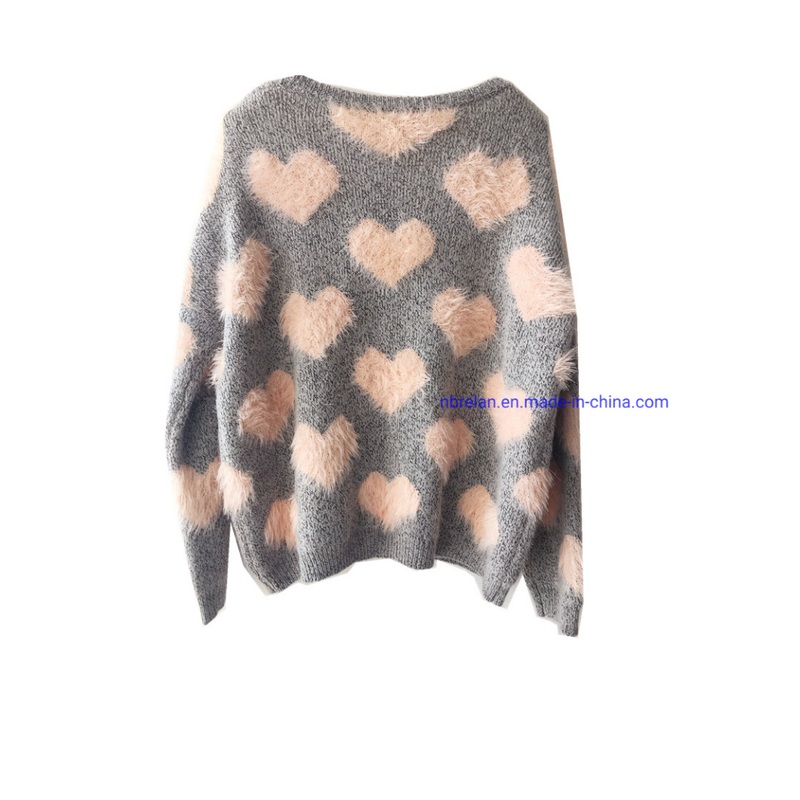 42%Acrylic 38%Nylon 16%Polyester 3%Wool 1%Viscose Ladies Knit Sweater – Clothing and Knit price
