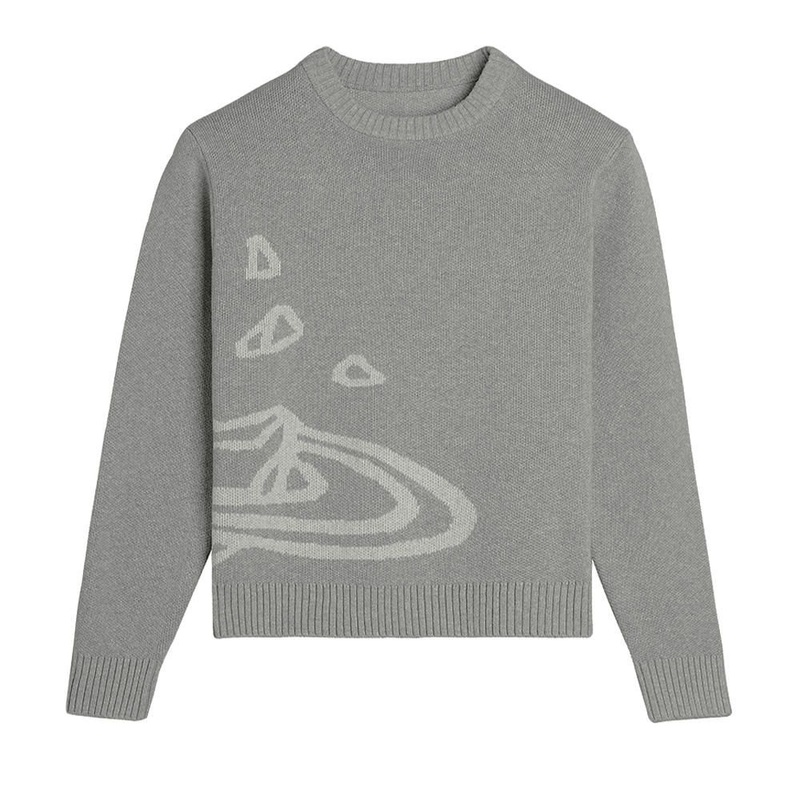 Custom Knit Pullover for Men High-Density Cotton Knit Jacquard Crew Neck Long Sleeve Sweater – Sweater and Mens Sweater price